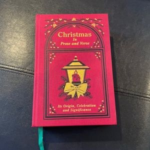 CHRISTMAS IN PROSE and VERSE 2000 Like New HARDBACK BOOK